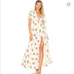Privacy Please Floral Wrap Dress